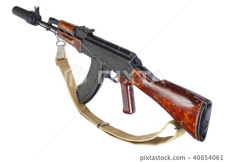 Kalashnikov with silencer Kalashnikov with silencer 40854061