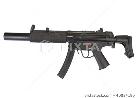 submachine gun MP5 with silencer 40854190