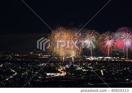 Fireworks in Japan Nagaoka 40858313