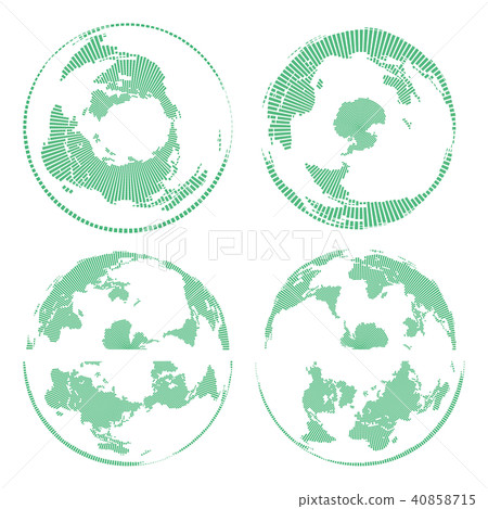 Vector illustration earth world map design 40858715