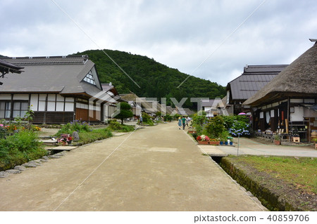 在會津的“大內客棧” 在會津的“大內客棧” 40859706