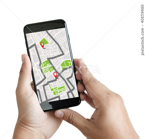 GPS Map to Route Destination network connection GPS Map to Route Destination network connection 40859980