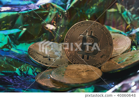 Bitcoin gold coin virtual currency gold Bitcoin gold coin virtual currency gold 40860648
