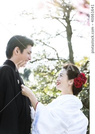 Japanese dress wedding bride and groom Japanese dress wedding bride and groom 40861641