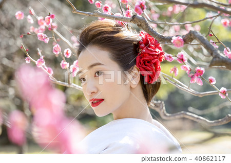 日本服飾婚禮新娘 40862117