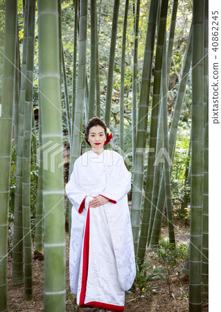 日本服飾婚禮新娘 40862245