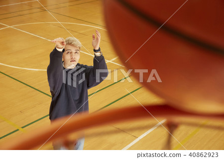 籃球男子射門 籃球男子射門 40862923