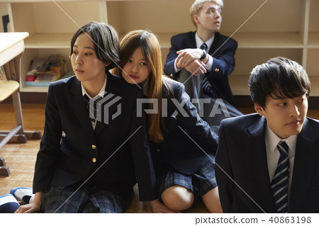 High school students classroom international High school students classroom international 40863198