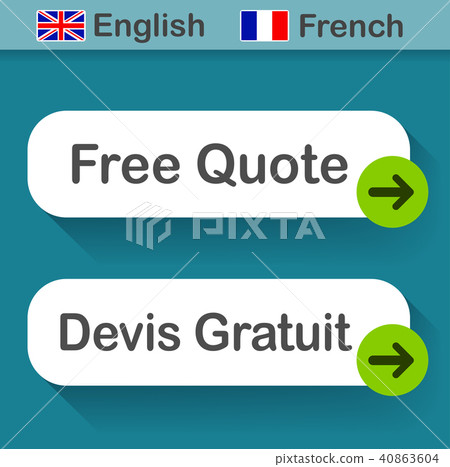 free quote button with french translation 40863604