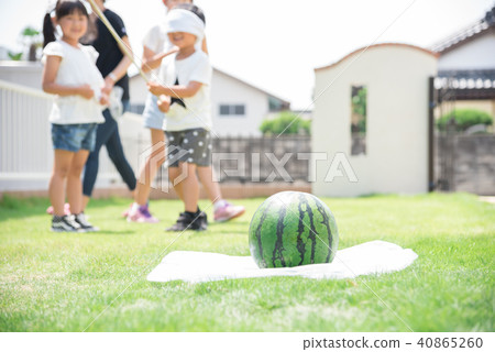 Children who spare watermelons Children who spare watermelons 40865260
