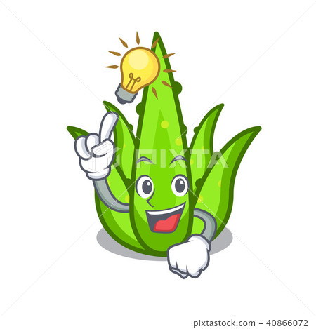 Have an idea aloevera mascot cartoon style Have an idea aloevera mascot cartoon style 40866072