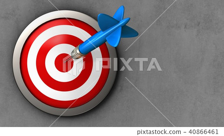 3d target with dart 3d target with dart 40866461