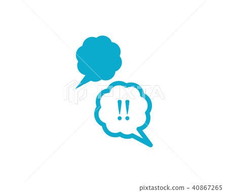 Speech bubble icon vector illustration Speech bubble icon vector illustration 40867265