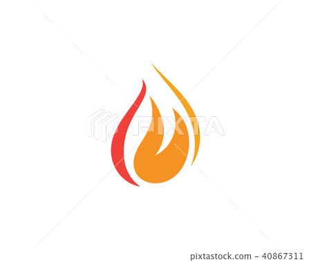 Fire flame Logo Template vector Fire flame Logo Template vector 40867311