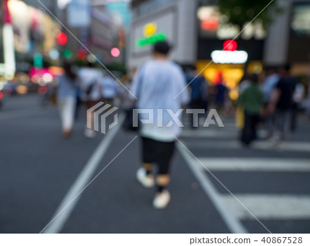 失焦的都市街景 失焦的都市街景 40867528