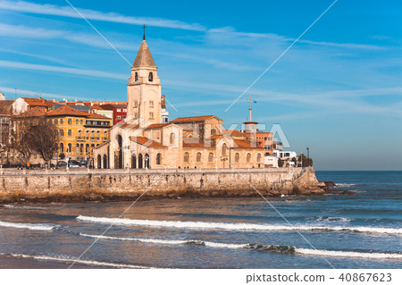 View of Gijon Asturias the Northern Spain 40867623