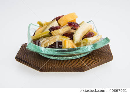 Dried fruits or assorted preserved fruits Dried fruits or assorted preserved fruits 40867961