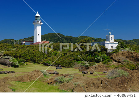 千葉縣南房總市Nobimasaki燈塔 千葉縣南房總市Nobimasaki燈塔 40869451