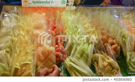 Bagged fruit 40869860