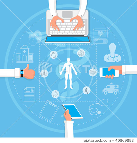 Vector illustration modern creative health  40869898