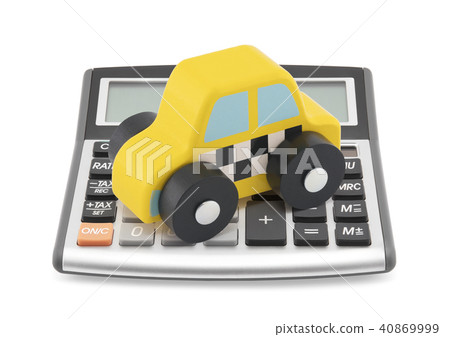 Calculator and taxi toy car Calculator and taxi toy car 40869999