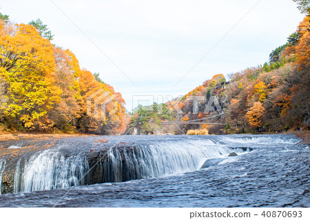 Numata City，Gumma Prefecture Fukiwa Waterfall 40870693