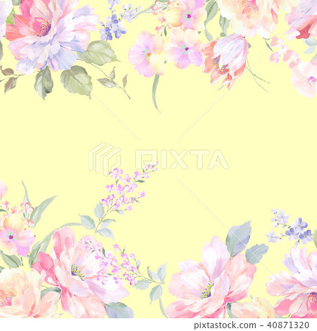 Watercolor rose collection Watercolor rose collection 40871320