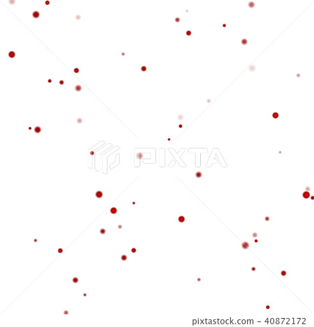 Falling red drops with white background Falling red drops with white background 40872172