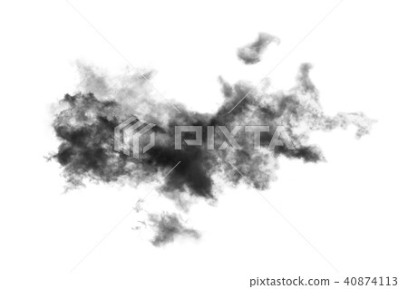 Cloud Isolated on white background 40874113