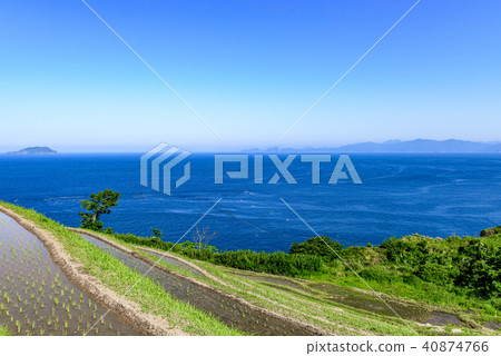 在Arai,Ine-cho,京都的梯田 在Arai,Ine-cho,京都的梯田 40874766