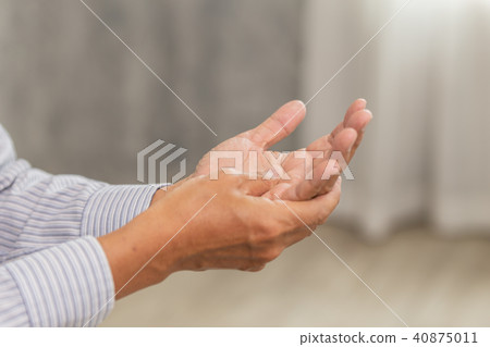 Elder Office Male Hand Palm massage at home 40875011