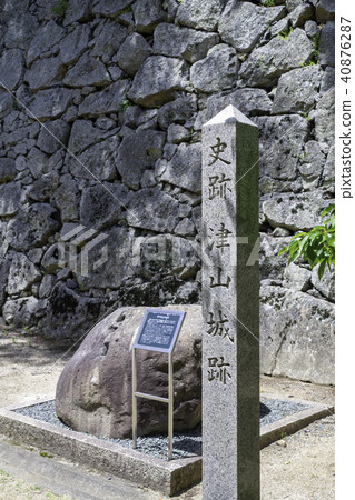 Tsuyama castle of fresh green Tsuyama castle of fresh green 40876287