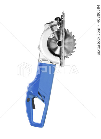 Circle saw isolated on white background. Circle saw isolated on white background. 40880594