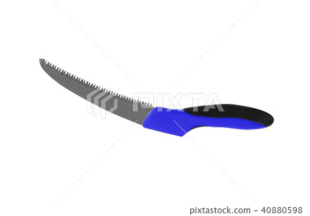 Hand saw isolated on white background Hand saw isolated on white background 40880598