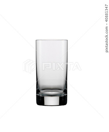 A glass of vodka on a white background 40881347