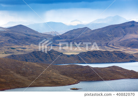 beautiful lake in the mountains 40882070