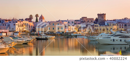 Panoramic view of Forio, Ischia island, Italy 40882224