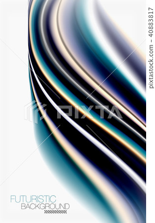 Rainbow color waves, vector blurred abstract background Rainbow color waves, vector blurred abstract background 40883817