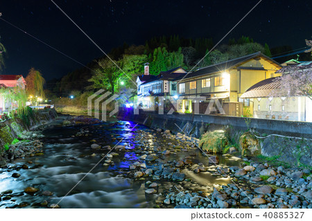 長湯溫泉夜景[大分縣竹田市] 40885327