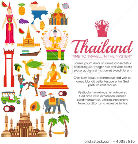 Country thailand travel vacation guide of goods 40885610