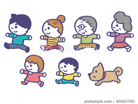 迷你家庭散步 40885785