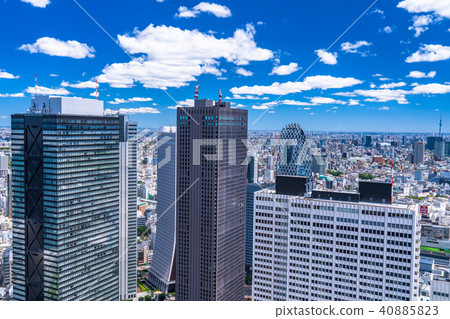 "Tokyo Metropolis" Tokyo City Scenery, Skyscraper 40885823