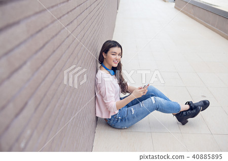 Resting outdoors 40885895