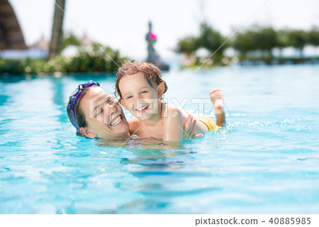 First time in swimming pool First time in swimming pool 40885985