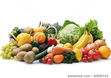 蔬菜和水果的集合 40886143