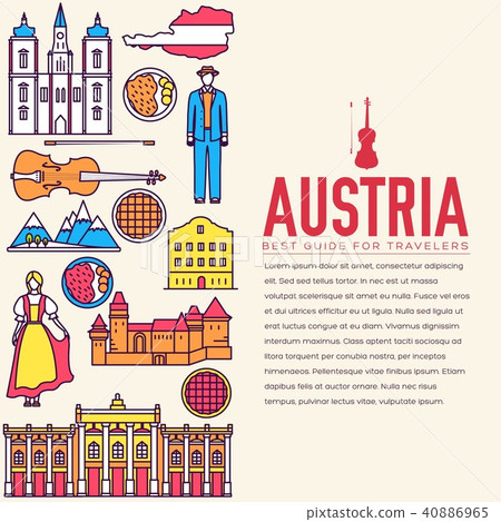 Country Austria travel vacation guide of goods 40886965