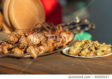 Tasty shish kebab Tasty shish kebab 40889917
