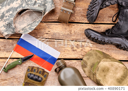 Patriotic russian soldier essentials. 40890171