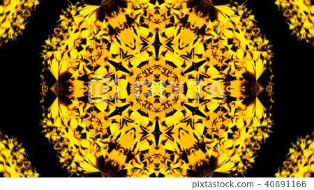 Golden sphere shape with many elements in space, 3d render backdrop, computer generating background Golden sphere shape with many elements in space, 3d render backdrop, computer generating background 40891166