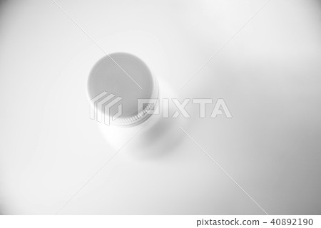 white plastic bottle 40892190